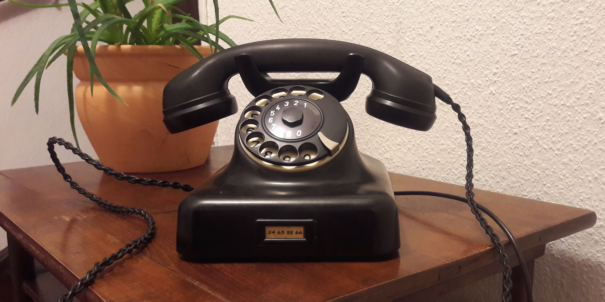 Telefon mit Nummer
